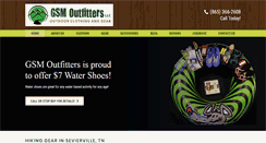 Desktop Screenshot of gsmoutfitters.com